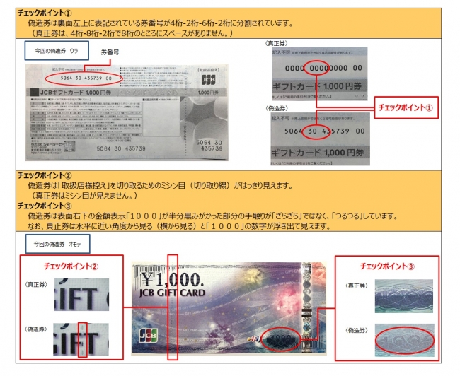 ｊｃｂギフトカード の偽造券発覚について 2020年1月10日 エキサイトニュース