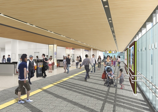 近鉄大和西大寺駅の南北自由通路の往来が可能に 年3月23日 エキサイトニュース