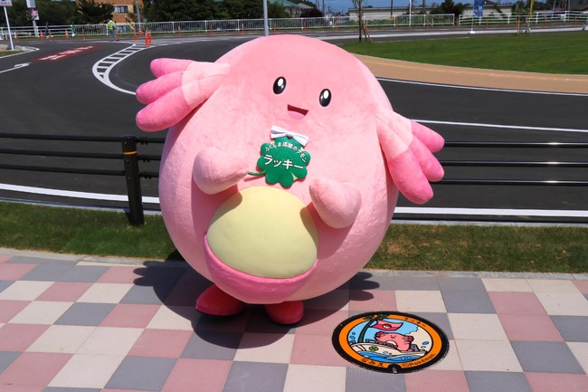 福島初 県内9ヵ所へラッキーのポケモンマンホール ポケふた 設置が決定 年8月2日 エキサイトニュース
