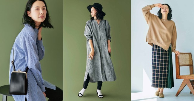 モデル はまじ こと浜島直子さんとlive In Comfortのものづくり はまじとコラボ シリーズの秋新作にバッグ ワンピースとやわらかフラットシューティの新色が登場 年9月8日 エキサイトニュース