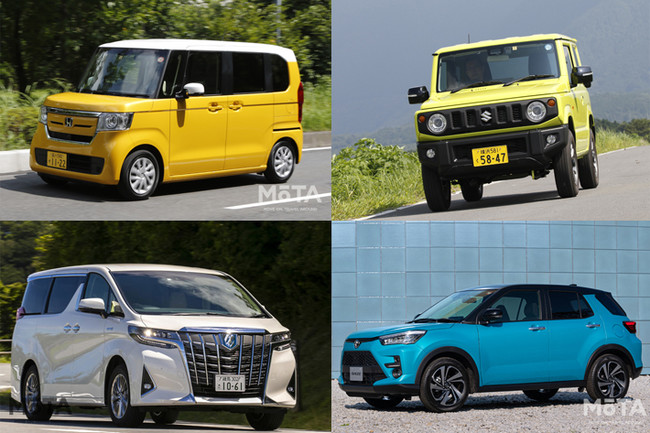 いま中古車では何が売れている Mota中古車検索 人気ランキング 年9月 年10月22日 エキサイトニュース