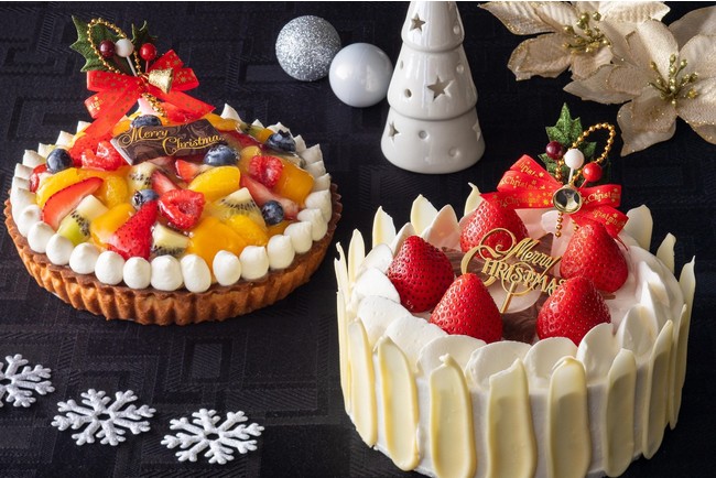 ふわふわのストロベリーショートケーキ きらきらのフルーツタルト 2種類のクリスマスケーキ を販売 年10月30日 エキサイトニュース