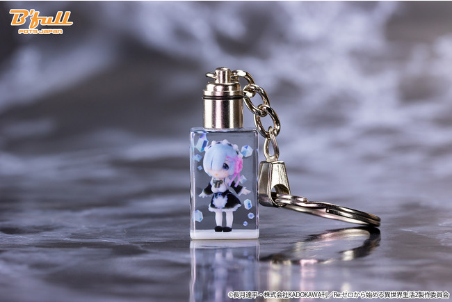 フルカラー3DクリスタルキーホルダーREM