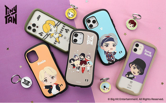 Tinytan Iface のコラボレーション商品btsのキャラクター Tinytan のスマホアクセサリーが登場 年12月9日 エキサイトニュース