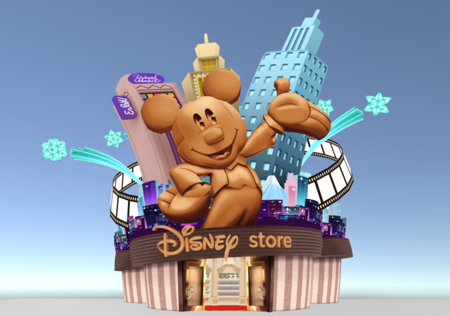 Vrで来店できる バーチャルディズニーストア がバーチャルマーケット５の街にオープン 年12月14日 エキサイトニュース