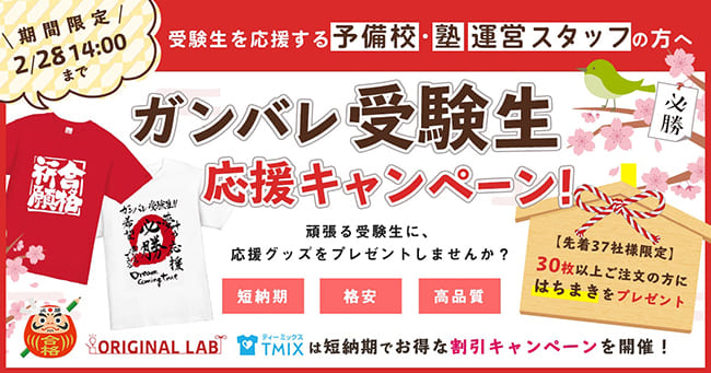 【まとめ売り】ウィルス撃退グッズ！受験生に！応援価格 学校関係者、予備校・学習塾スタッフ様向けに、受験生応援キャンペーン