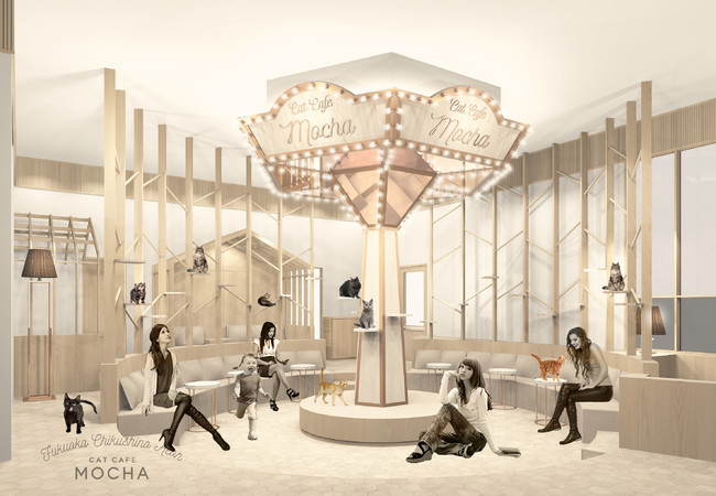 福岡県初出店 おしゃれで話題の 猫カフェmocha がイオンモール筑紫野に2月26日オープン 21年2月25日 エキサイトニュース