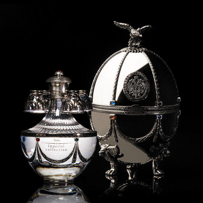 インペリアル コレクション イースター エッグ メタリック ブラック