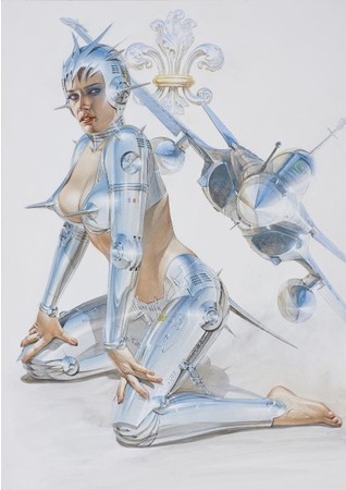 ロボットの春画を描くハイパーリアリズムの巨匠「空山基(Hajime Sorayama)」2作品を来週3/30(火)19:30～販売開始！アート作品の共同保有サービス「STRAYM(ストレイム)」  (2021年3月23日) - エキサイトニュース