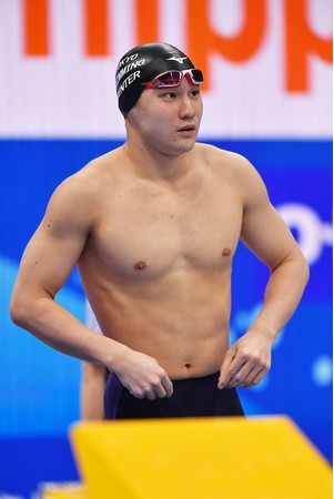 【SALE高品質】ミズノ 元日本代表選手実使用 競泳水着 競技用 オリンピック