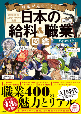 新刊情報 シリーズ累計43万部超 職業図鑑とスタディサプリ進路が夢のコラボ 21年5月6日 エキサイトニュース