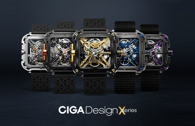 世界で累計売上1億円突破、フルスケルトン機械式腕時計CIGA Design X ...