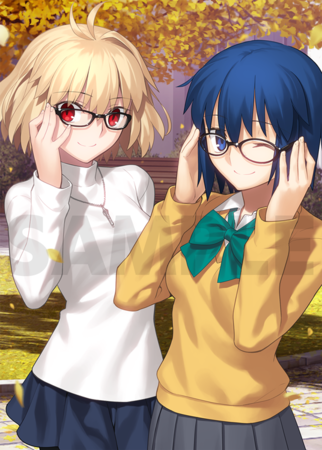 アニメイト特典限定の武内崇氏描き下ろし絵柄公開！『MELTY BLOOD