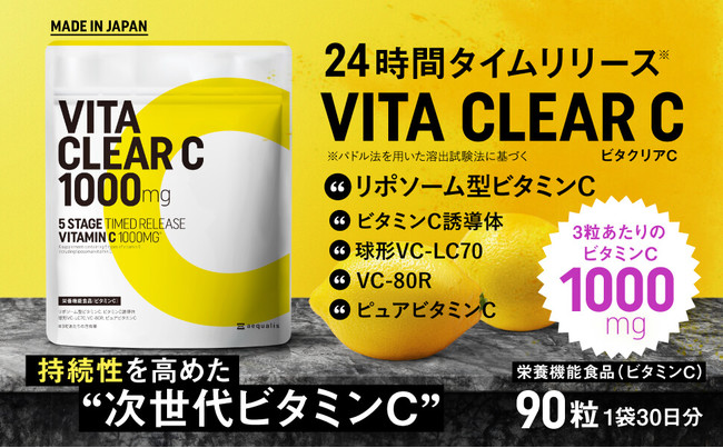 夏を乗り切るための栄養成分No.1は！？5種類のビタミンCを独自配合した新発想「ビタミンCサプリ」が誕生。 (2021年8月7日) -  エキサイトニュース