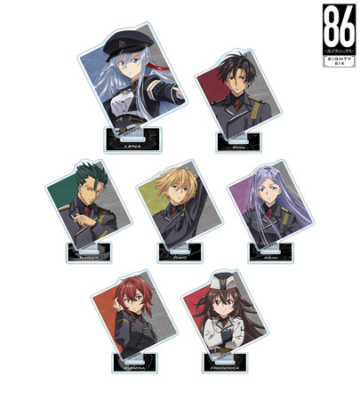 Tvアニメ ８６ エイティシックス のトレーディングアクリルスタンドの受注を開始 アニメ 漫画のオリジナルグッズを販売する Amnibus にて 21年12月29日 エキサイトニュース