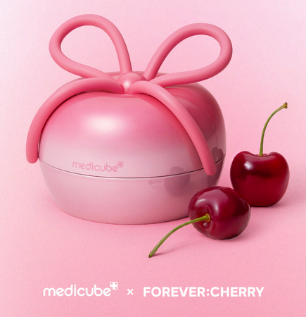 medicube リボンチェリー美ツヤブラシ ウォニョン 髪をとかすたび、つやめく“ガラスのような輝き”！medicube（メディ