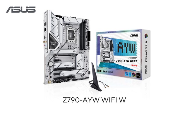ASUSのマザーボードより、インテル(R) Z790チップセット搭載「Z790-AYW