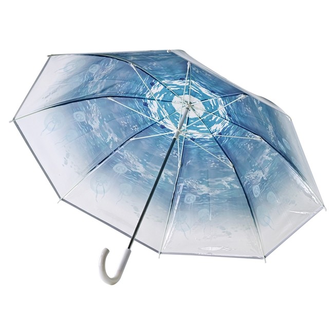 海中傘 海の中にいるみたい クラゲに囲まれる幻想的な傘がヴィレヴァンオンラインに登場 22年7月14日 エキサイトニュース