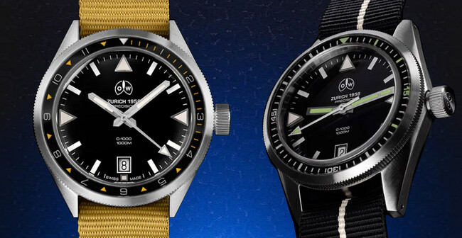 Ollech&Wajs 伝説のダイバーズウォッチ誕生60周年記念モデル 2つのダイバーズウォッチ『C1000A』と『C1000 Mk II』が ...