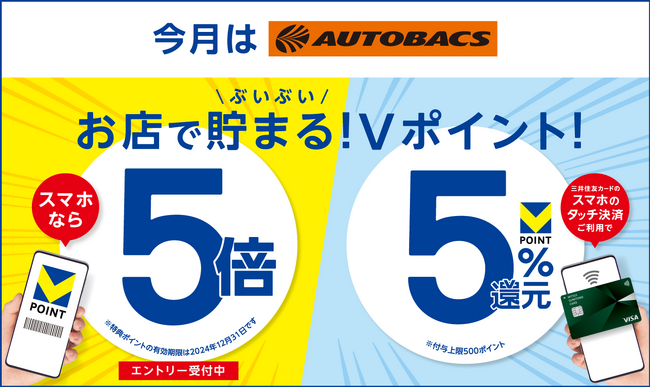 オートバックス | 株主優待 限定Vポイント オートバックスグループ