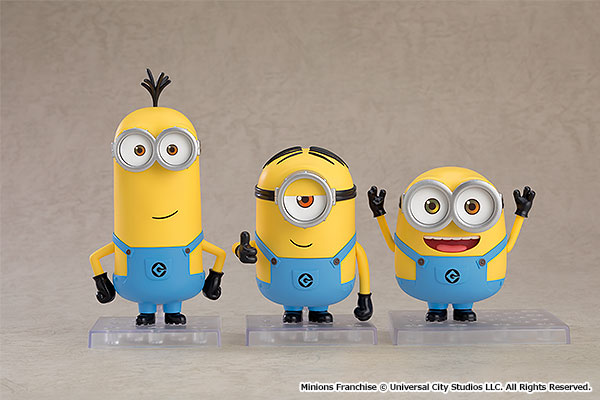 ミニオンズより、「ケビン」「スチュアート」「ボブ」がねんどろいどで
