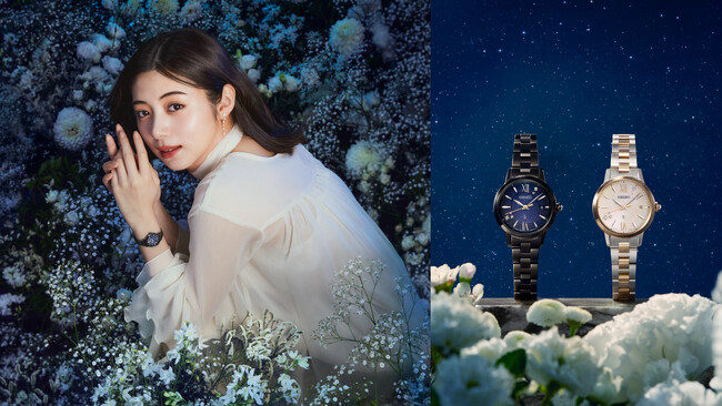 セイコー ルキア＞池田エライザさん、三浦大地さんとのトリプル