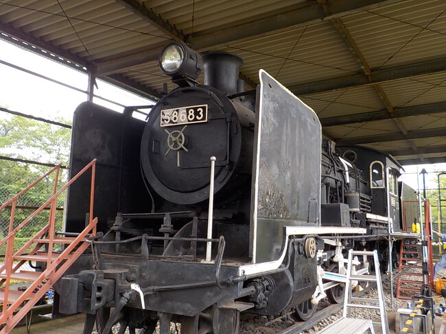 千葉県佐倉市】蒸気機関車58683号（通称：ハチロク）が製造から100年 