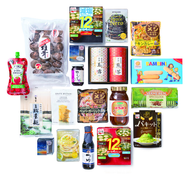 食品まとめ売り　91点 すぐに食べるなら手前から取ってね」…食品ロス削減へ、コンビニで市が