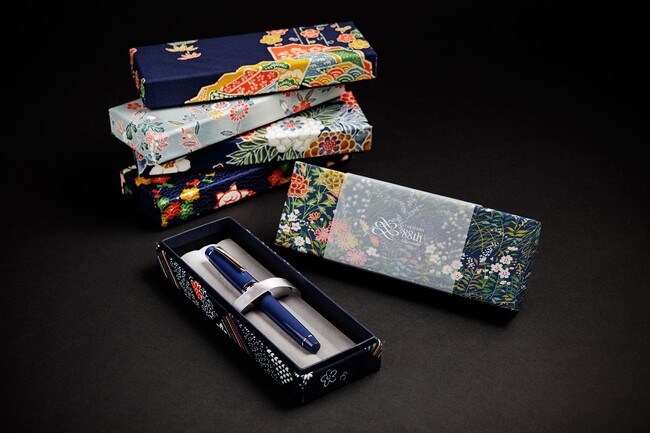 【美品】滝沢印刷創業88周年記念オリジナル 万年筆 「紺忠」 EFペン先 Prtimes_2024-07-29-105207-1_1.jpg