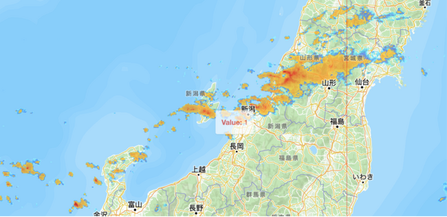 マップボックス、日本市場向けの新しい気象データレイヤー 「Japan