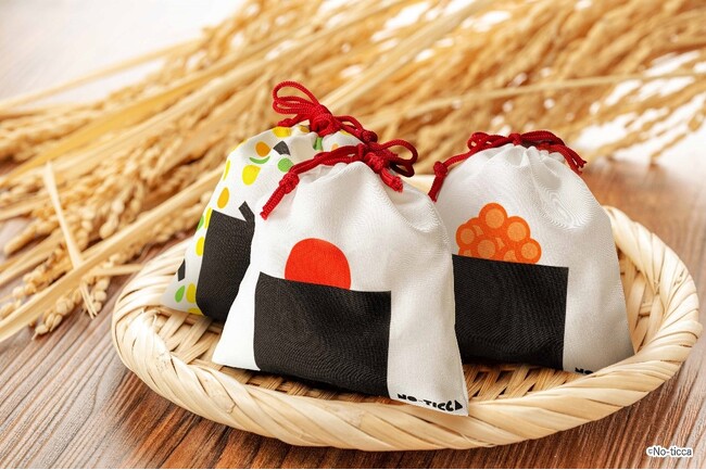 No-ticca おにぎり巾着コレクション」人気ハンドメイド作家の“美味しく