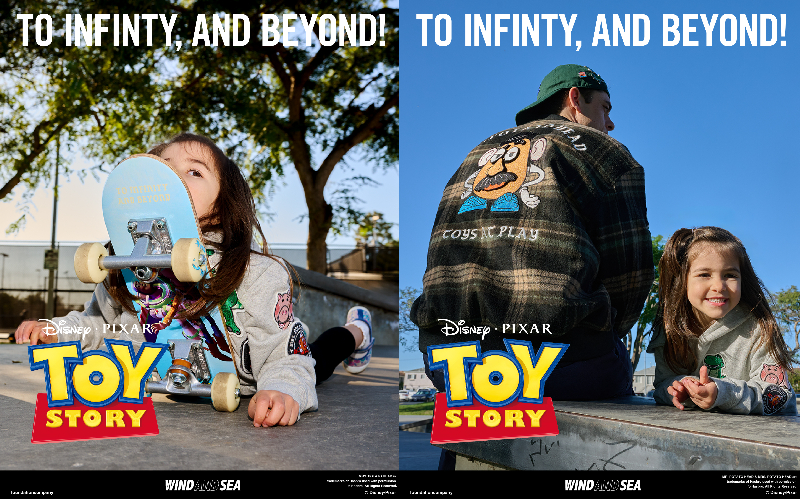 WIND AND SEA〉がディズニー・ピクサー作品『TOY STORY』との
