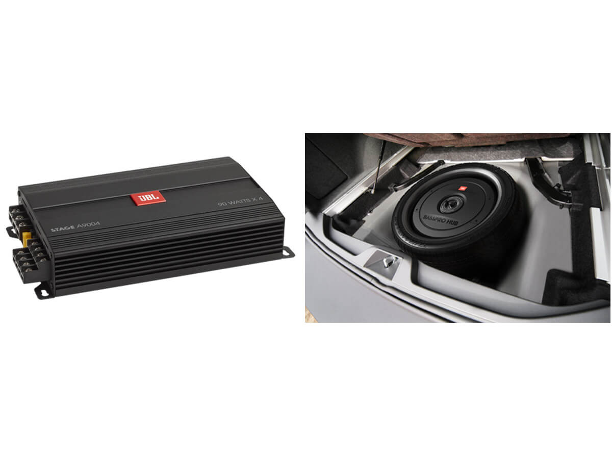 JBL」からスペアタイヤスペースに設置できるサブウーファ『JBL BASSPRO