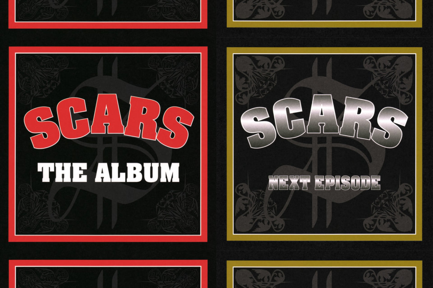 SCARS「THE ALBUM」「NEXT EPISODE」LP セット販売 Qetic_332193_31b4_1.jpg