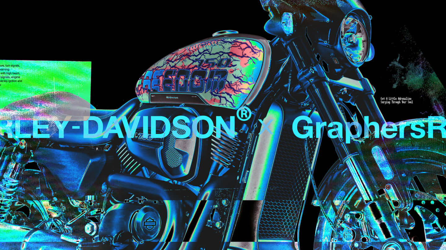 HARLEY-DAVIDSONとの限定生産コラボモデル発売！ GraphersRockの多彩な