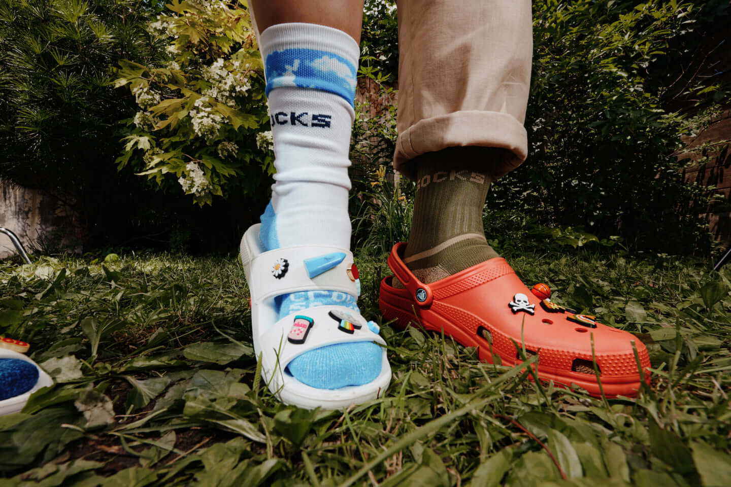 お子様用crocsクロックスソックス約150足以上バザーやメルカリで…