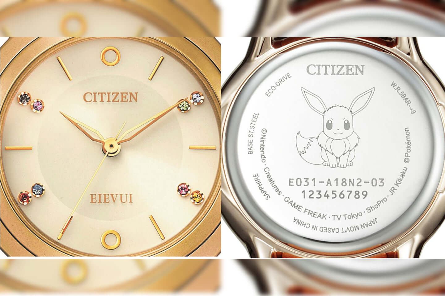イーブイたちが腕時計に シチズンコレクションとポケモンがコラボ 21年12月17日 エキサイトニュース