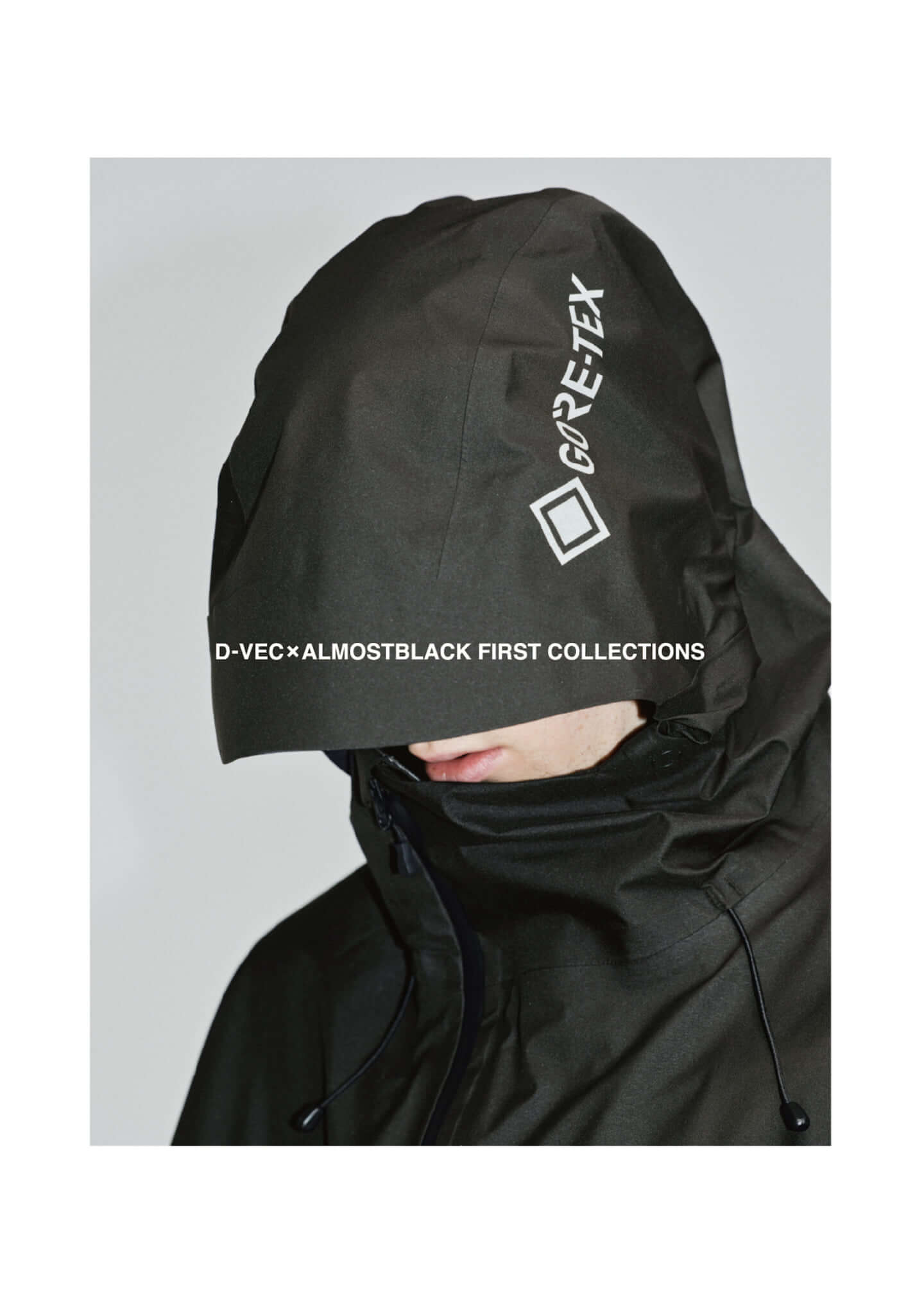 D-VECとALMOSTBLACKが初のコラボ！GORE-TEX PRODUCT使用のシェル