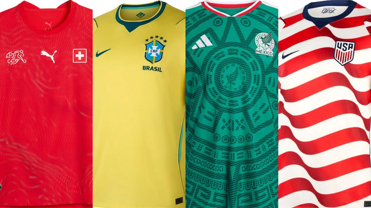 これが「ワールドカップ2026」ユニフォーム！ブラジルは初の“JORDAN”と