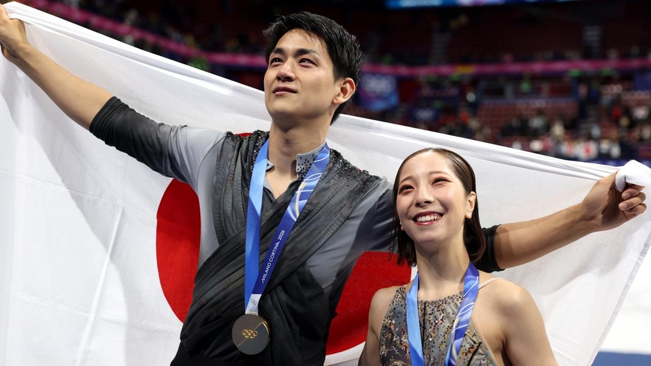本当感動した、ありがとう（泣）」金メダルのりくりゅうペア、33歳元