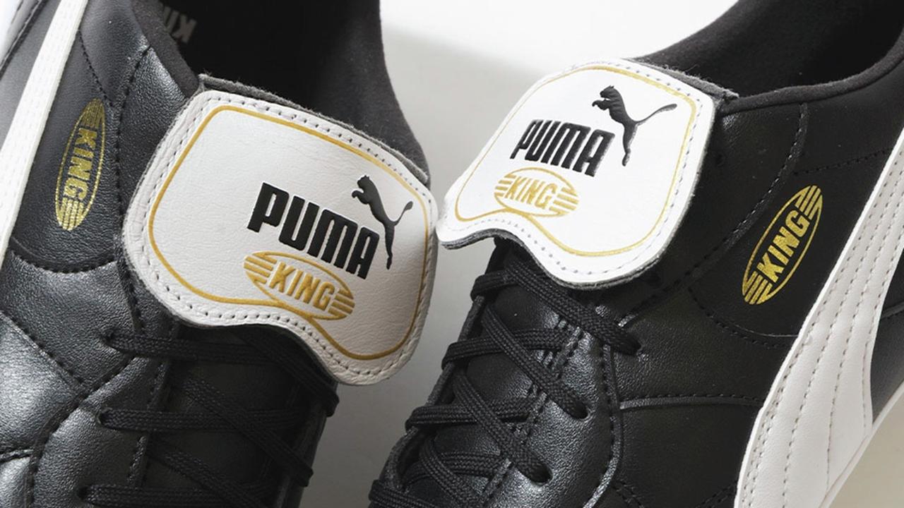 PUMAのサッカースパイク「キング」、天然皮革採用のクラシックな新作が