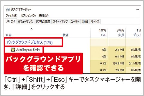 Windows10を軽量化する