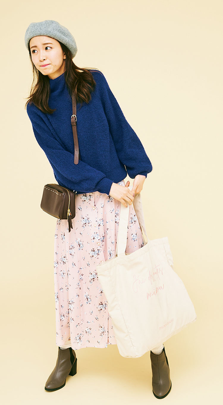 本命女子にしたくなる 花柄ワンピース のモテる 着回し方5選 ローリエプレス