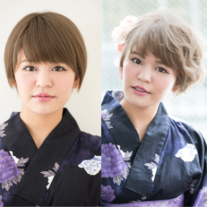 花火大会でキメる 浴衣に似合うヘアアレンジ ショート編 16年7月15日 エキサイトニュース