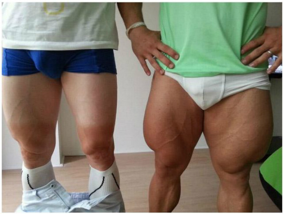 なんじゃこりゃーーっ ロンドン五輪 自転車競技選手の異常に大きい太ももが話題に 12年8月1日 エキサイトニュース