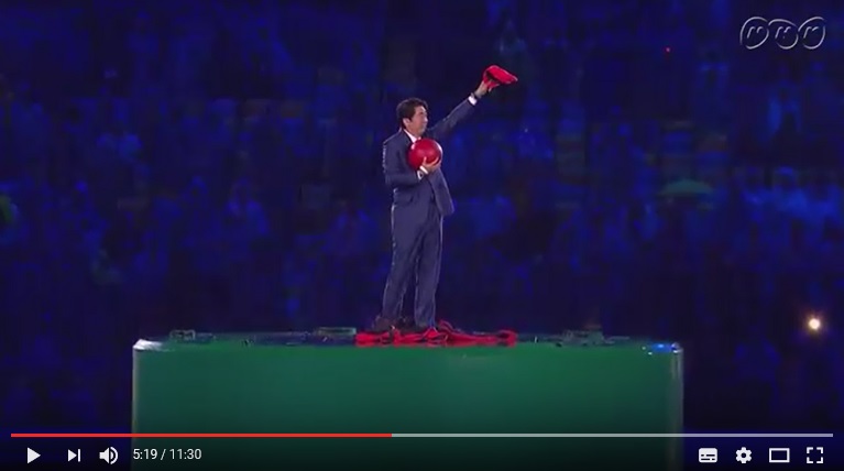 安倍マリオ もう一度見たい Nhkが リオオリンピック閉会式 をフルバージョンで公開 16年8月23日 エキサイトニュース