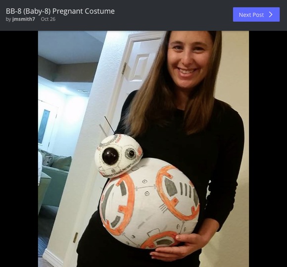 その手があったか 妊婦さんの 秀逸ハロウィン仮装 10選 16年10月27日 エキサイトニュース