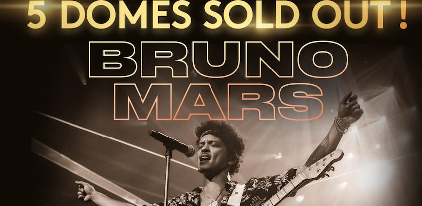 Bruno Mars 京セラドーム10/22(土)ライブチケット - DVD/ブルーレイ