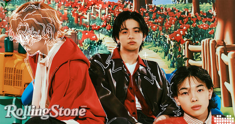 なとり×imase×jo0ji Juice Rolling Stone imase×jo0ji×なとり、Rolling Stone Japan次号の表紙ビジュアル解禁