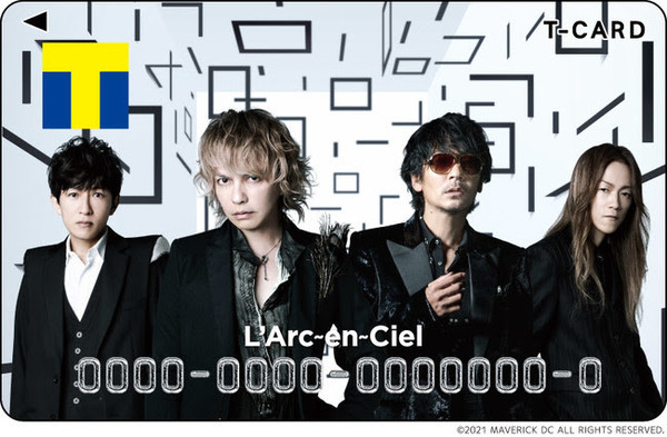 L Arc En Ciel 結成30周年記念tカード発行 オリジナルのスライドカードケースも 21年7月7日 エキサイトニュース